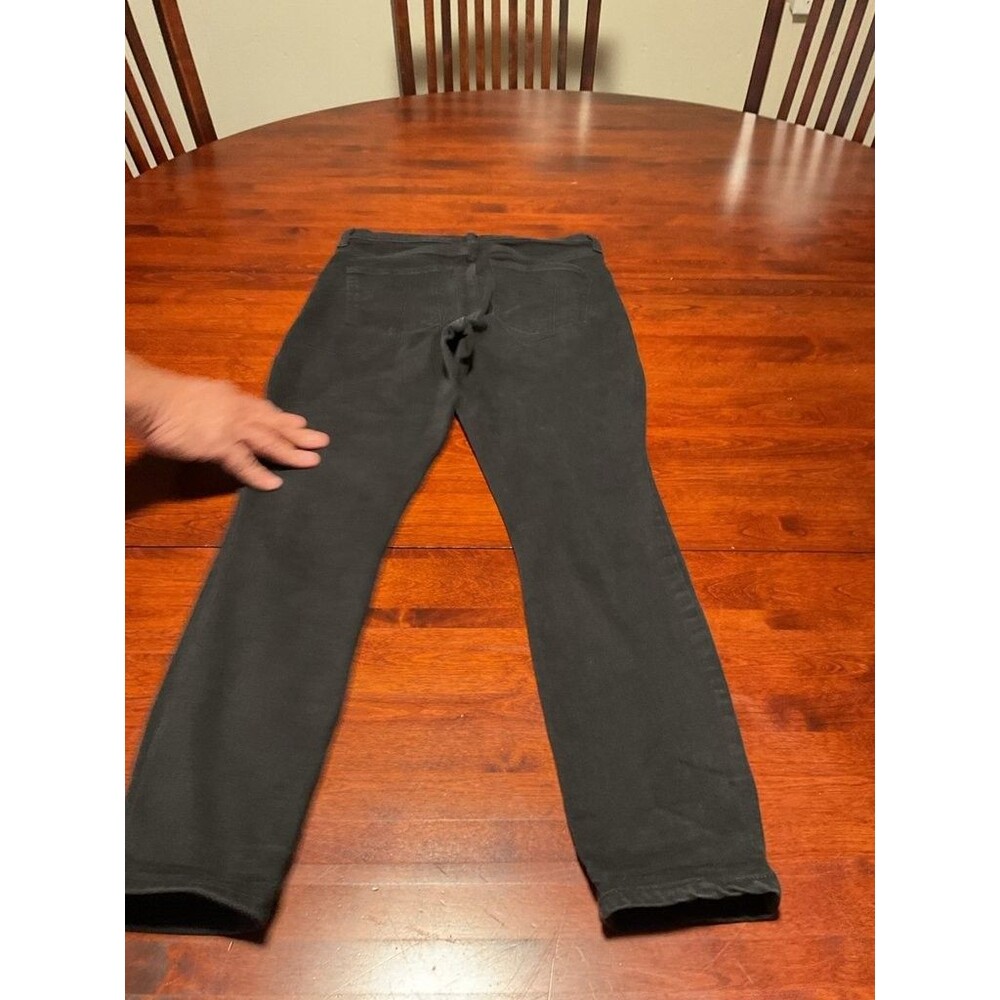 GAP True Skinny High Rise Black Jeans 30/ 10 R
